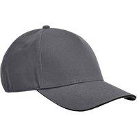 Beechfield Men's EarthAware Classic 5 Panel Cotton Baseball Cap in Grey