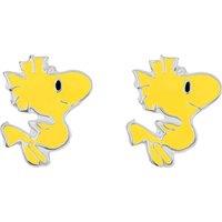 Disney Women's E908012SL-PH Peanuts Pair Of Earrings in Silver