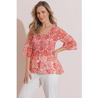 Klass. Women's Floral Printed Top | Size: 16