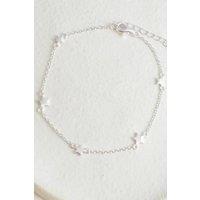 Mia Gioielli Women's Sterling Silver Stars Bracelet | Size: 18 cm