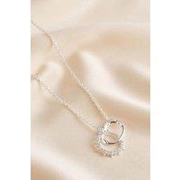 Mia Gioielli Women's Sterling Silver Sun & Moon Necklace | Size: 45 cm