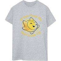 Wish Women's If You Need Me Just Look Up Boyfriend T-Shirt in Grey | Size: Medium