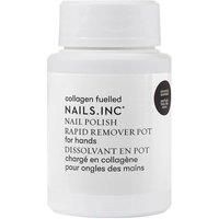 Nails Inc Women's Nail Polish Remover Pot With Collagen in Clear
