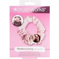 Brushworks Women's Heatless Curling Scrunchie in Pink
