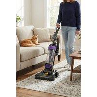 Living and Home 4.2L Bagless Upright Vacuum Cleaner 4 Heads Crevice Tool w/ Pet Turbo Brush, 150 Swivel Steering in Purple