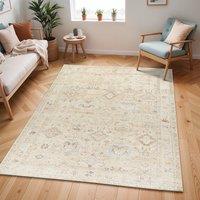 Livabliss Becki Owens Marlene Vintage Brown Ivory Traditional Boho Living Rug | Size: 200 cm x 275 cm