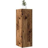 Berkfield Home TV Cabinets 2 pcs Old Wood 30.5x30x90 cm Engineered Wood in Brown