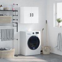 Berkfield Home Wall Cabinet White 60x31x60 cm Engineered Wood | Size: 60 x 31 x 60 cm
