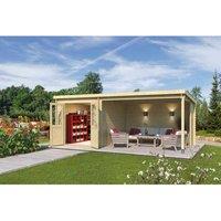 Lasita Maja Ltd Saint Raul-Log Cabin, Garden Room, Home Office - L590xW303.9xH222.3 cm in Natural