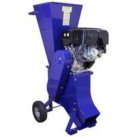 Monstershop T-Mech Log Splitter 7T 520mm & T-Mech 15HP Wood Chipper in Blue