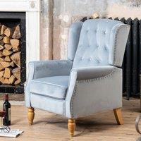 Artemis Home Annapoli Recliner Armchair in Light Blue