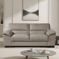 Artemis Home Mellette 3 Seat Fabric Sofa in Brown | Size: 3 Seater