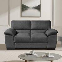 Artemis Home Mellette 2 Seat Fabric Sofa in Charcoal | Size: 2 Seater