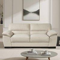 Artemis Home Mellette 3 Seat Fabric Sofa in Ecru | Size: 3 Seater
