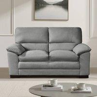 Artemis Home Ramona soft fabric 2 seat sofa in Grey | Size: 2 Seater