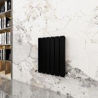 MCC Direct Designer Flat Panel Double Radiator 600x408mm Black | Size: 600x408