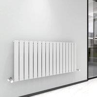 MCC Direct Designer Single Flat Panel Column Radiator White 600 x 1156 mm | Size: 600x1156