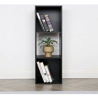 Home Garden Direct Jane - 3x1 Bookcase - Cube storage boxes (Black) in Black | Size: 1 Pack