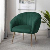 Artemis Home Helena Accent Chair in Green | Size: Armchair