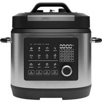 DMD Collective 23-in-1 Pressure Cooker 6L with Free Recipe Book in Silver