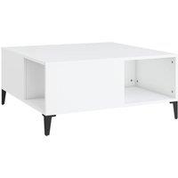 Berkfield Home Coffee Table White 80x80x36.5 cm Engineered Wood