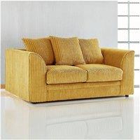 Furniture 786 Hannah Jumbo Cord 2 Seater Sofa in Mustard