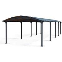 Palram Arcadia Carport 10600 - Polycarbonate - L1077 x W359 x H242 - Grey