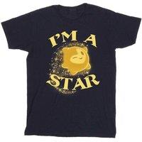 Wish Boy's Im A Star Cotton T-Shirt in Navy | Size: 3-4 Years