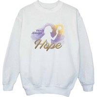 Wish Boy's There Is Always Hope Gradient Sweatshirt in White | Size: 5-6 Years