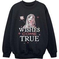Wish Girl's Es Come True Sweatshirt in Black | Size: 12-13 Years