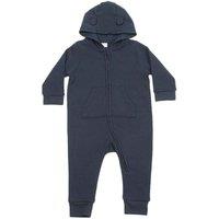 Larkwood Fleece All-In-One Nightwear in Navy | Size: 18-24 m
