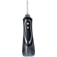 SHEONLY Portable Cordless Water Dental Flosser Oral Irrigator in Black
