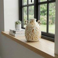 Garden Greatness Golden Bloom Floral Vase | Size: 1 Pack