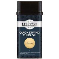 Liberon Quick Drying Tung Oil 250ml in Clear
