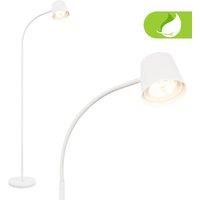 BRILONER Dimmable Rechargeable White LED Floor Lamp
