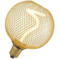 Osram Decor LED Spiral Filament Globe 125 Lamp Bulb Gold 18W Warm White Dimmable