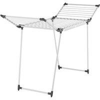 tectake Clothes Airer Life in White