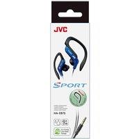 JVC Adjustable Sport Clip Earphones - Blue HA-EB75