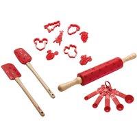 Prestige Disney Bake with Mickey: Kitchen Utensils Set in Red