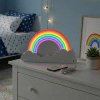 Garden Greatness Colour Glow Rainbow LED Cloud Night Light