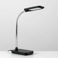 ValueLights Polaris Adjustable Black Table Lamp Dimmable