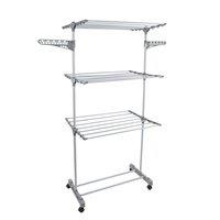 JVL Free Standing 3 Tier Drying Rack, White | Size: 1 Pack