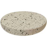 Orsina Gozo Concrete Soap Dish, Textured Concrete in Grey