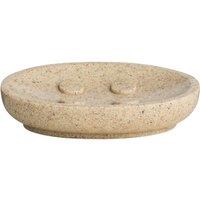 Orsina Canyon Stone Effect Soap Dish in Natural