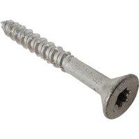 Forgefix Techfast Masonry Screw Torx Compatible Csk 6.3 X 57Mm (Box 100) in Silver