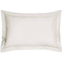 Smart Living Polycotton Oxford Percale Pillowcase Pair Non Iron in White | Size: Standard Pillow Case