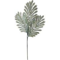 VFM e-Store Christmas Fern Spray Stem Decoration 63cm x 22cm Green X 1 | Size: 63 cm x 22 cm