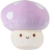 VFM e-Store Mushroom Mochi Soft Toy Cute Plushie Huggable Cuddly Plush 30cm in Lilac