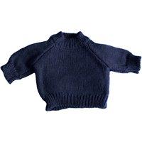 Mumbles Teddy Jumper Accessory in Navy | Size: Large
