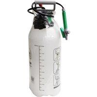 Samuel Alexander 8 Litre Garden Pressure Sprayer with Shoulder Strap & Lance in White